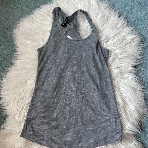 NWT gray Adore Me ribbed tank size S - Picture 1 of 2